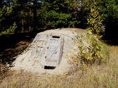 A 'Poymot', (traditional Selkup turf winter hut), photographed in the summer near Tolka, Krasnoselkup, Yamal, Western Siberia, Russia.